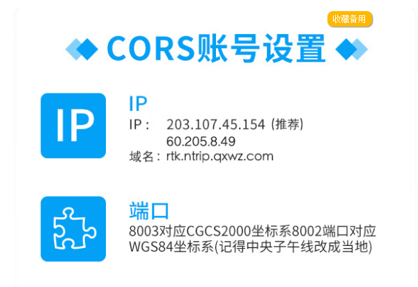 cors賬號(hào)在河南地區(qū)的參數(shù)設(shè)置是什么樣的？
